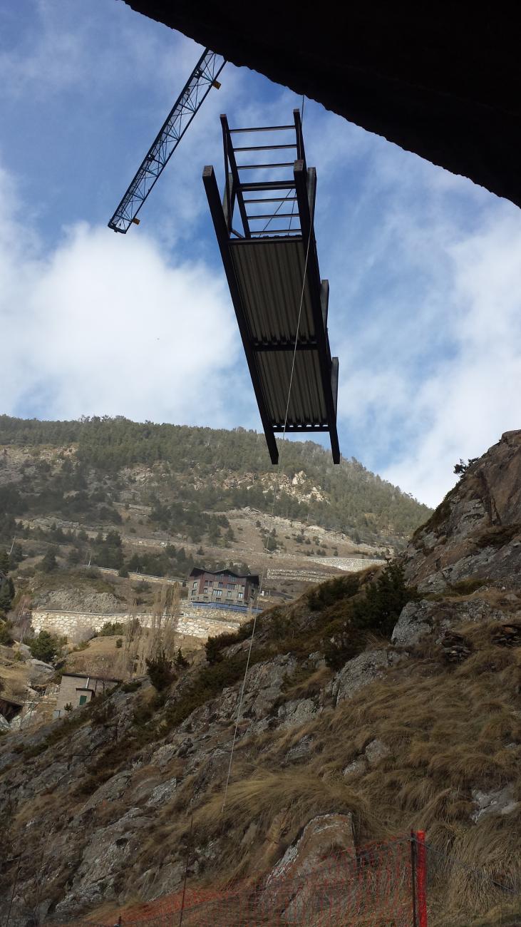 STEEL INNOVATION: Pasarela Canillo en Andorra
